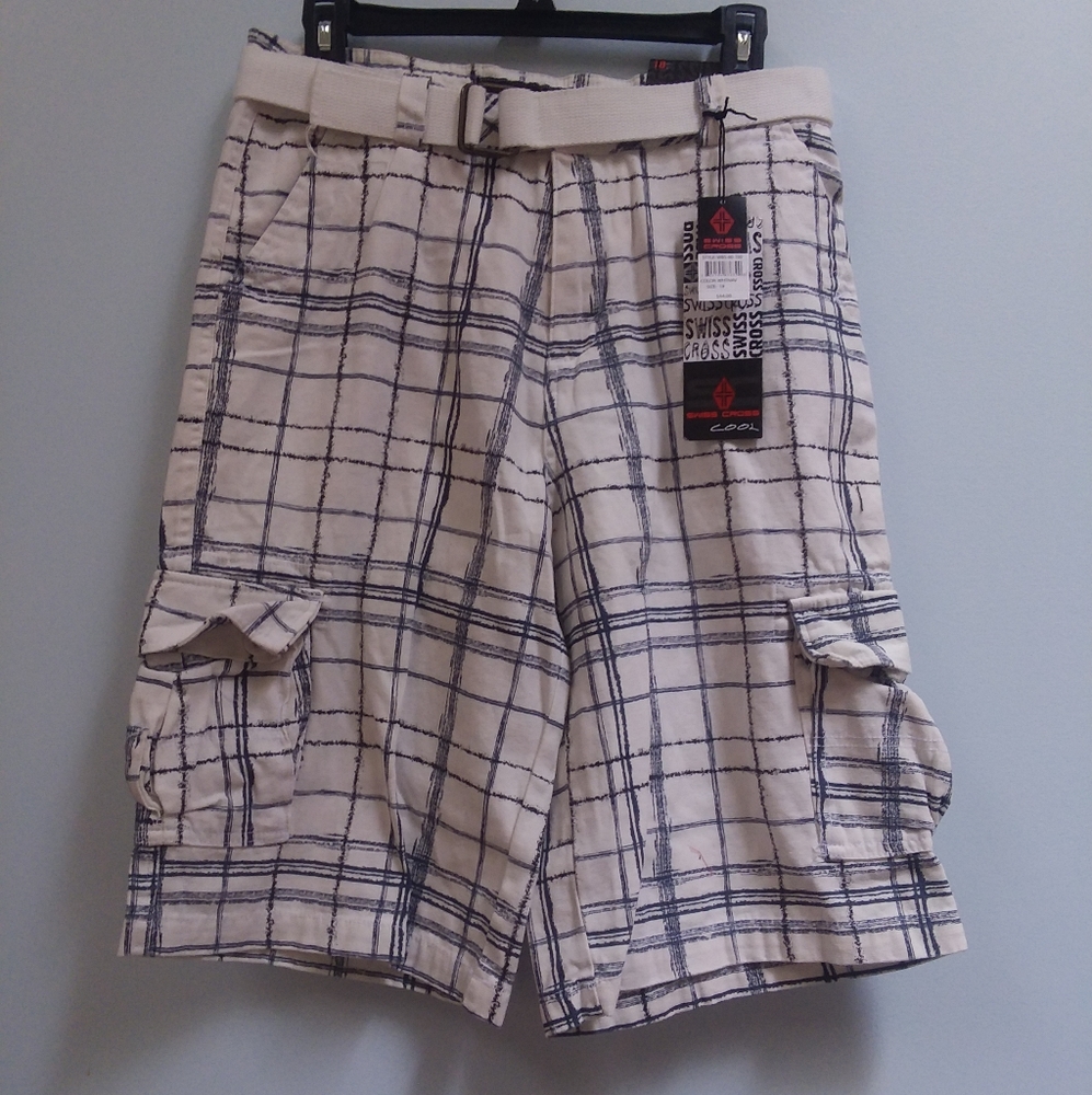Swiss Cross cargo short guy.
